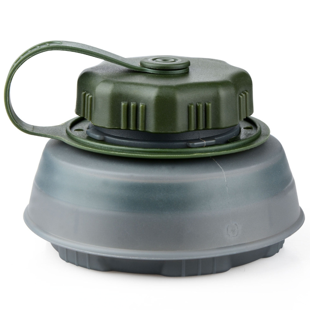 Camping Cooking Tin - 750ml Collapsible TPU Water Bottle Durable