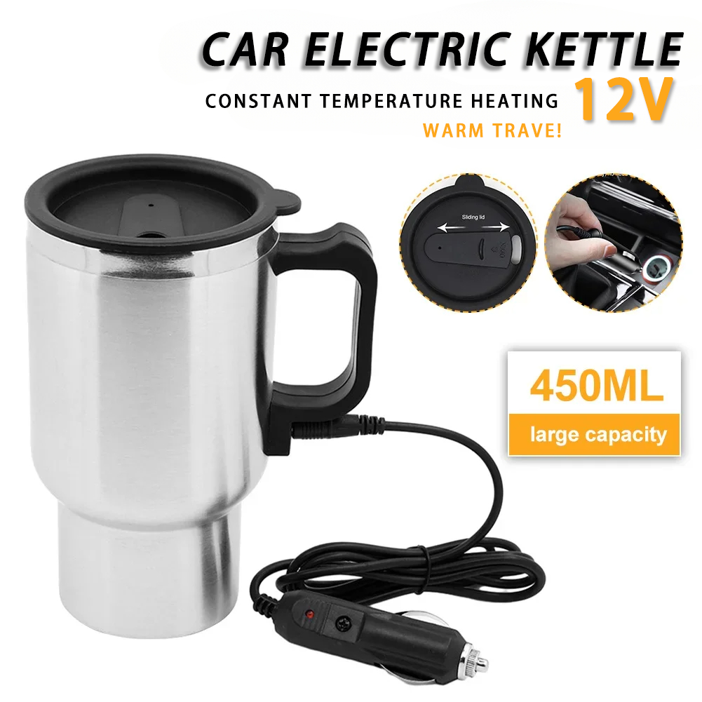 Camping Cooking Tin - Electric Heating Car Kettle DC 12V