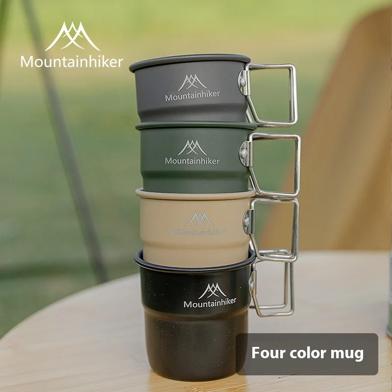 Camping Cooking Ware Set - Mountainhiker Camping Cups Aluminum Cups Travel