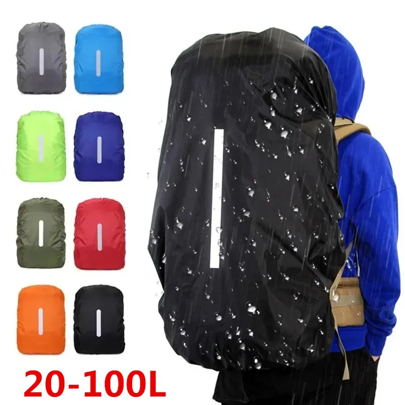 Camping Cooking Cover - New Reflective Waterproof Backpack Rain Cover
