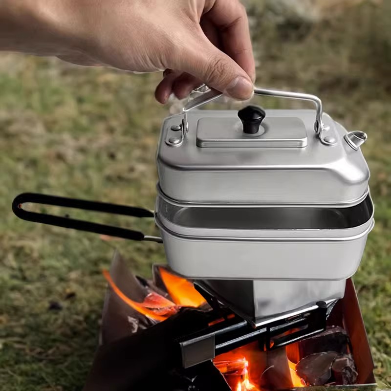 Camping Cooking Pack - Ultralight Portable Picnic Camping Tourist Kettle