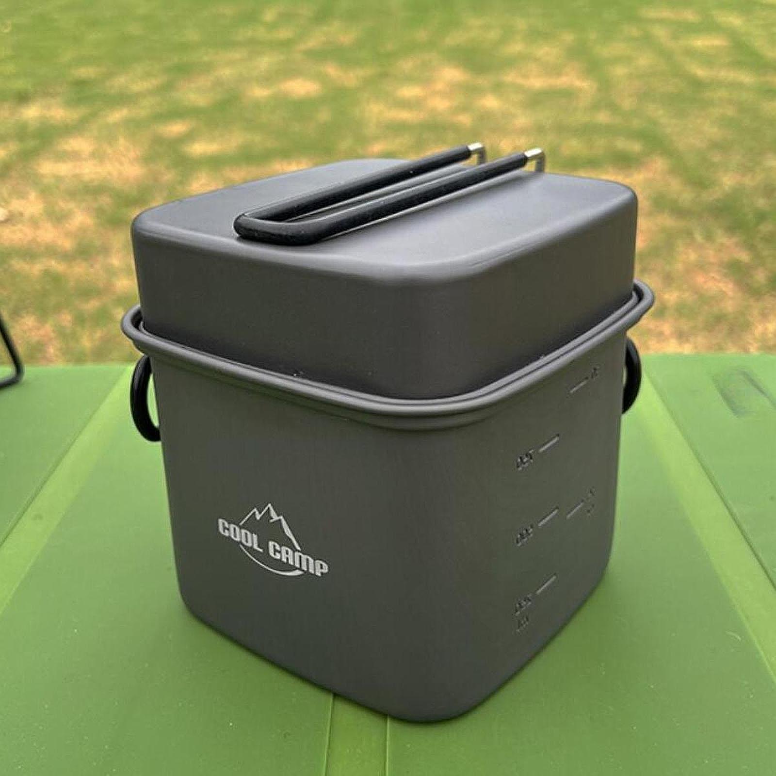 Camping Cooking Set Non Stick - Camping Cookware Set Frying Pan Travel