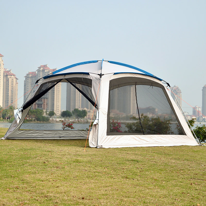 Camping Cooking Canopy - Canopy Tent Oxford Rainproof Mosquito-proof 6-8