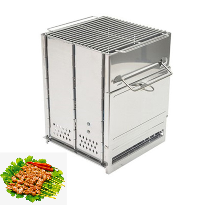 Camping Cooking Stove - Wood Stove Outdoor Camping Equipment Deconstructable