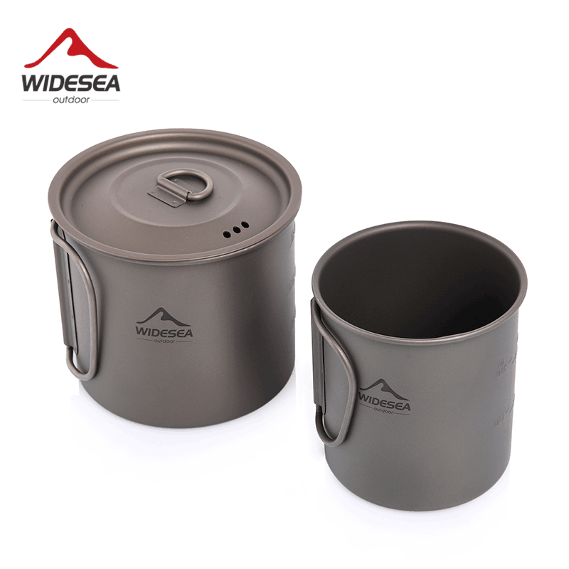 Widesea Camping Mug Titanium C - Camping Cooking Ware Set recension och pris
