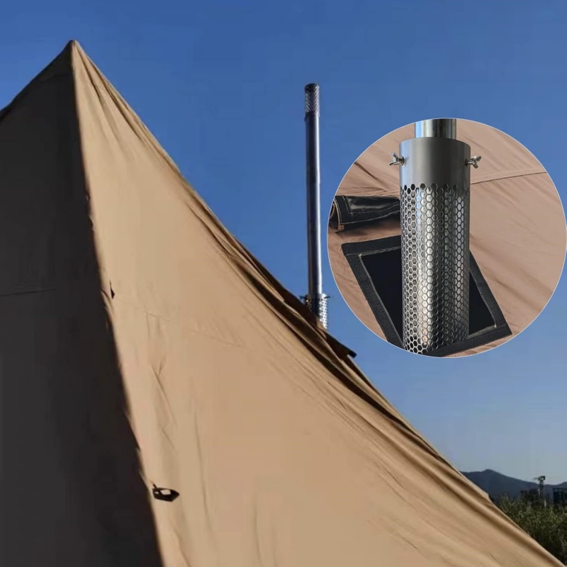 Camping Stove Pipe Stainless S - Camping Cooking Cover recension och pris