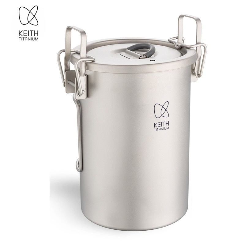KEITH Pure Titanium Rice Cooke - Camping Cooking Utilities recension och pris
