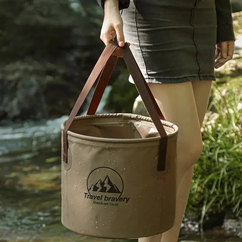 5/10/20L Folding Portable Buck - Camping Cooking Cover recension och pris