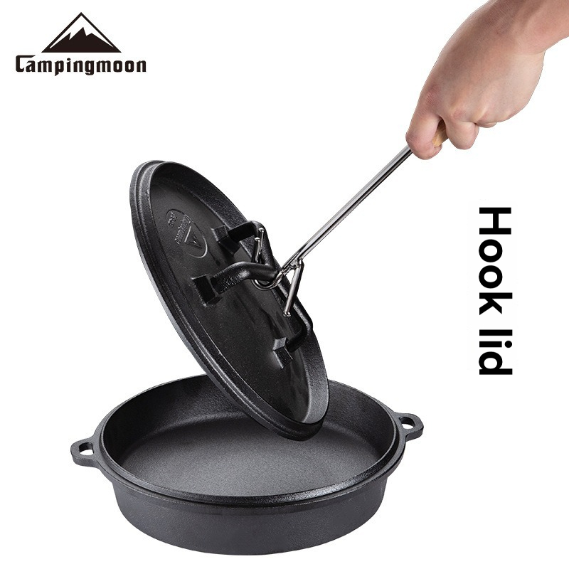 MS-34 Outdoor Camping Stainles - Camp Dutch Oven Cast recension och pris