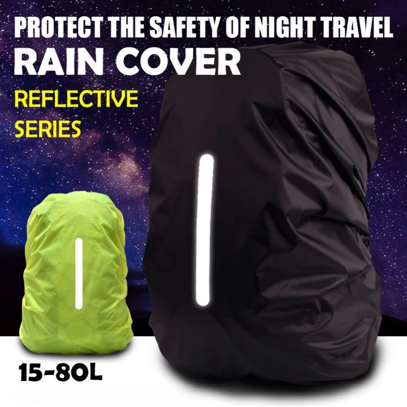 Reflective Waterproof Backpack - Camping Cooking Cover recension och pris