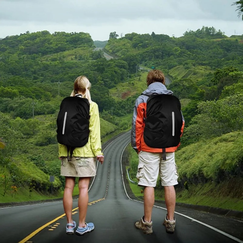 Reflective Waterproof Backpack - Camping Cooking Cover recension och pris