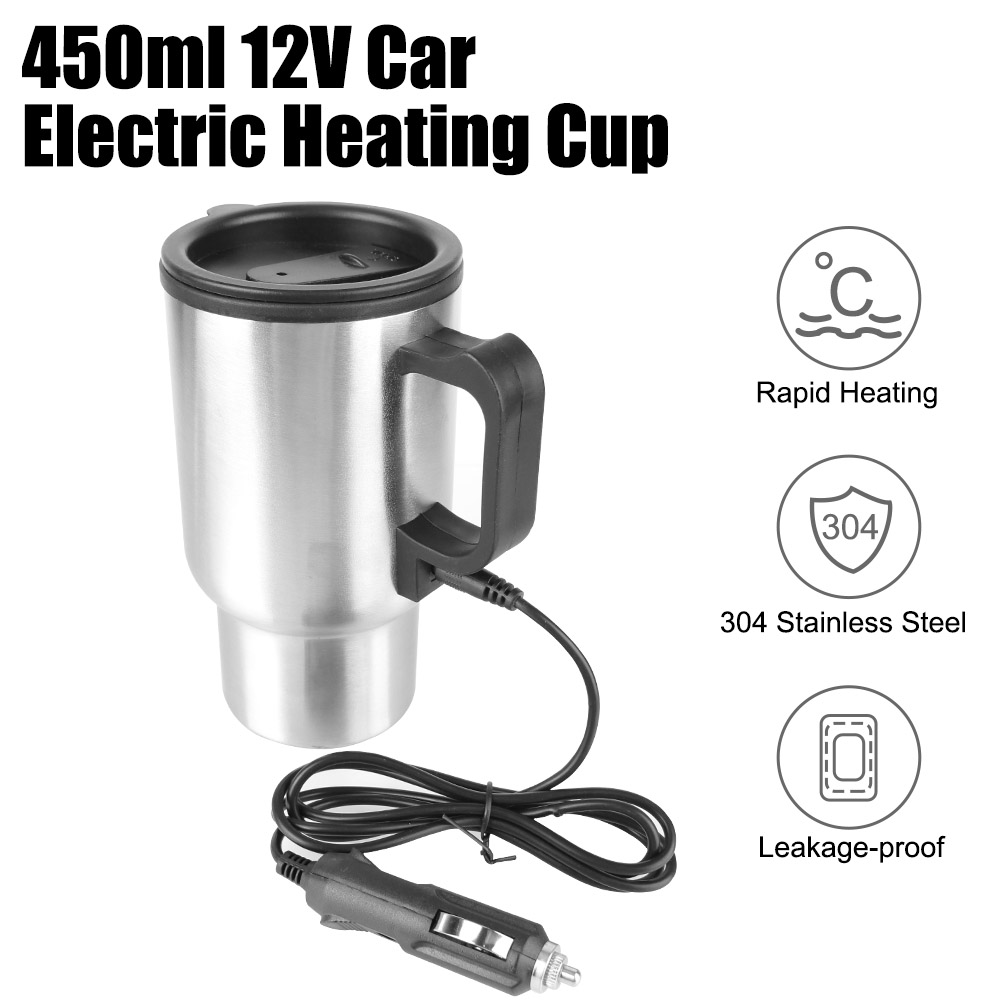 Electric Heating Car Kettle Ca - Camping Cooking Tin recension och pris