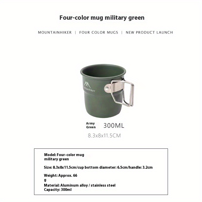 Mountainhiker Camping Cups Alu - Camping Cooking Ware Set recension och pris