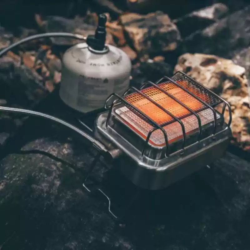 Portable 2 in 1 Camping Heater - Camping Cooking Gas Stove recension och pris