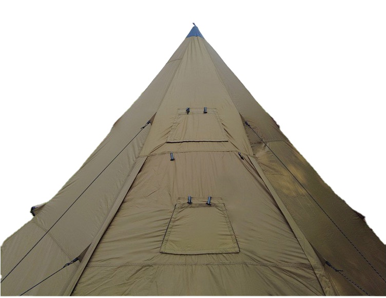 Camping Pyramid Tent With Snow - Camping Cooking Snow recension och pris