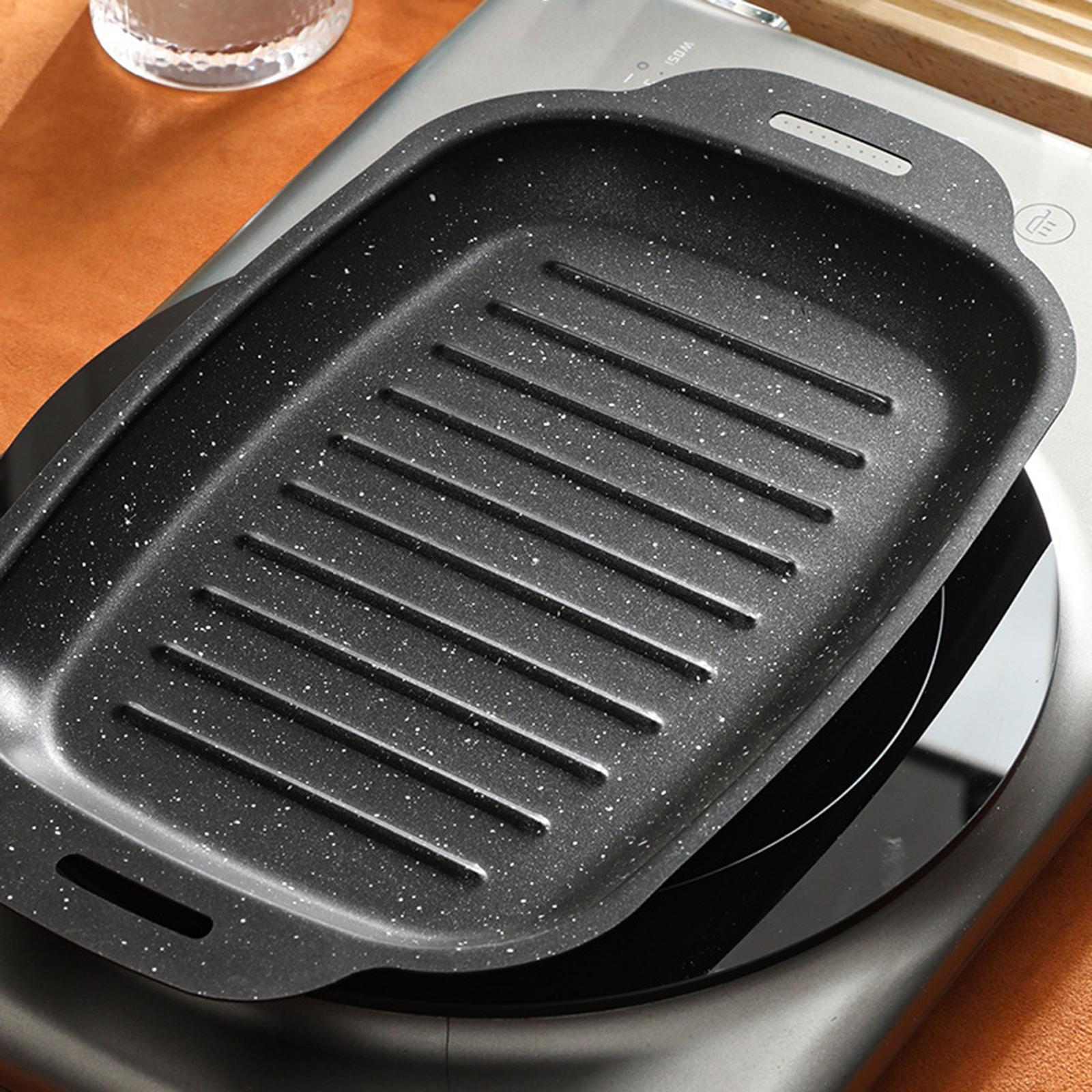 BBQ Pan Nonstick Carbon Steel  - Camping Cooking Set Non Stick recension och pris