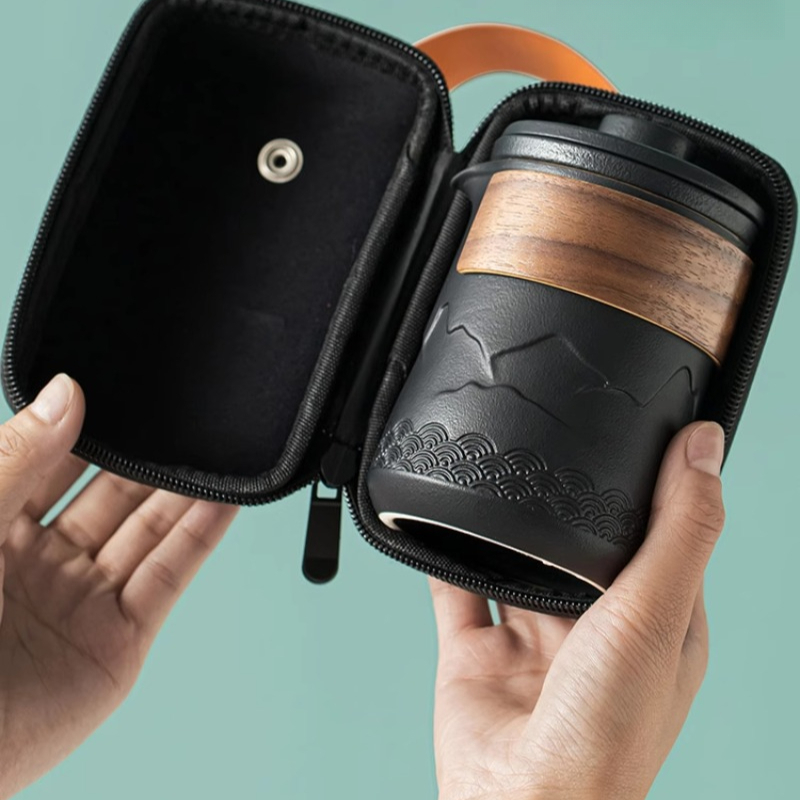 Portable Travel Tea Set One Po - Camping Cooking Utilities recension och pris