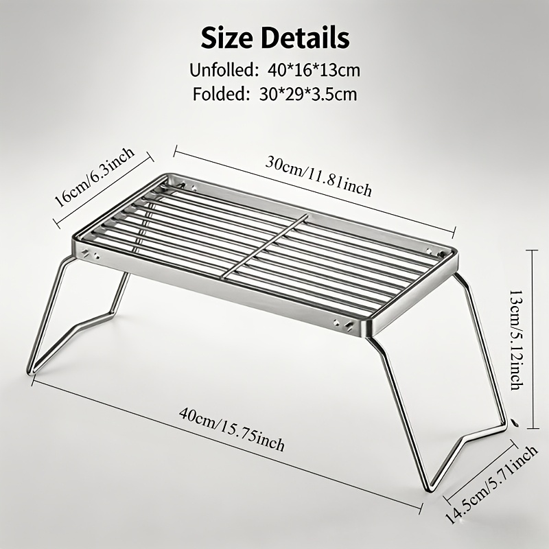 Portable Foldable Stainless Ca - Camping Cooking Utilities recension och pris