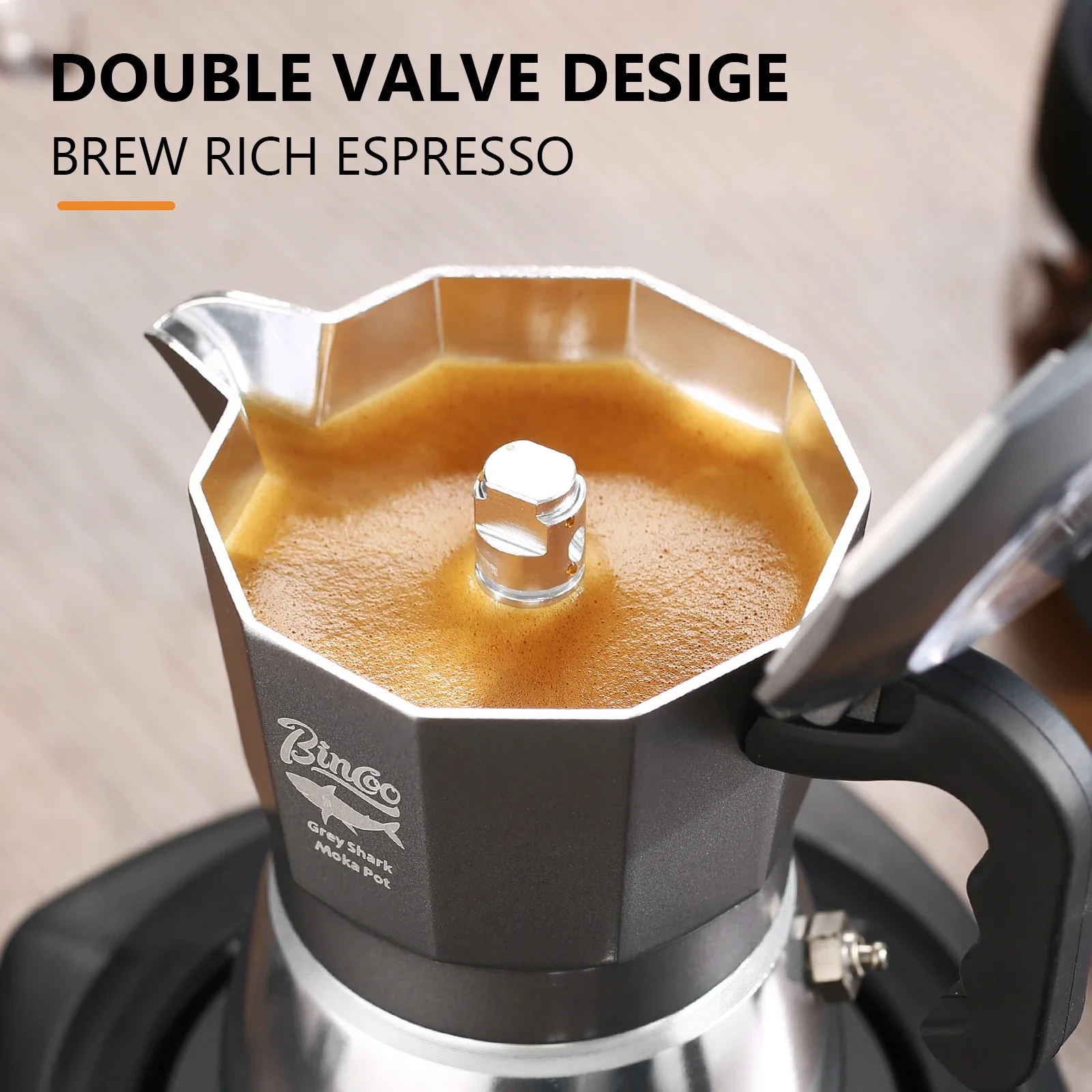 Bincoo 2 Cups Double Valve Mok - Camping Cooking Utilities recension och pris