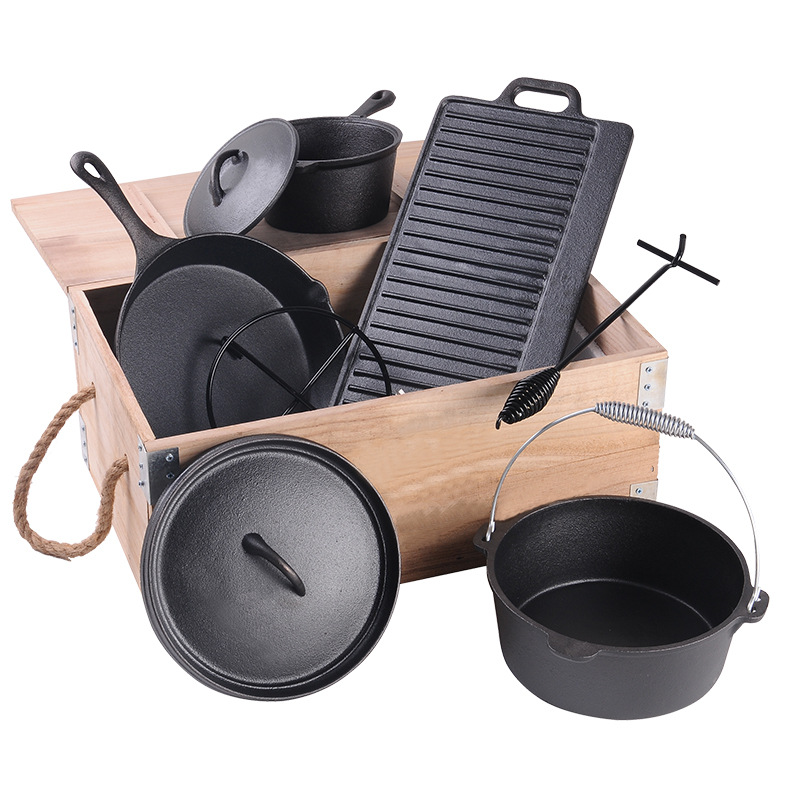 Factory Pre-Seasoned Cast Iron - Camp Dutch Oven Cast recension och pris