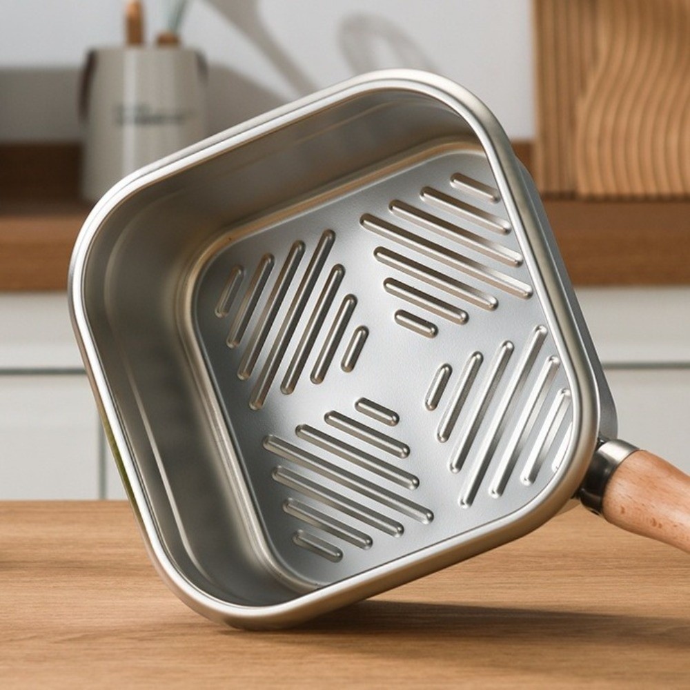 Portable Stainless Steel Fryin - Camping Cooking Set Non Stick recension och pris