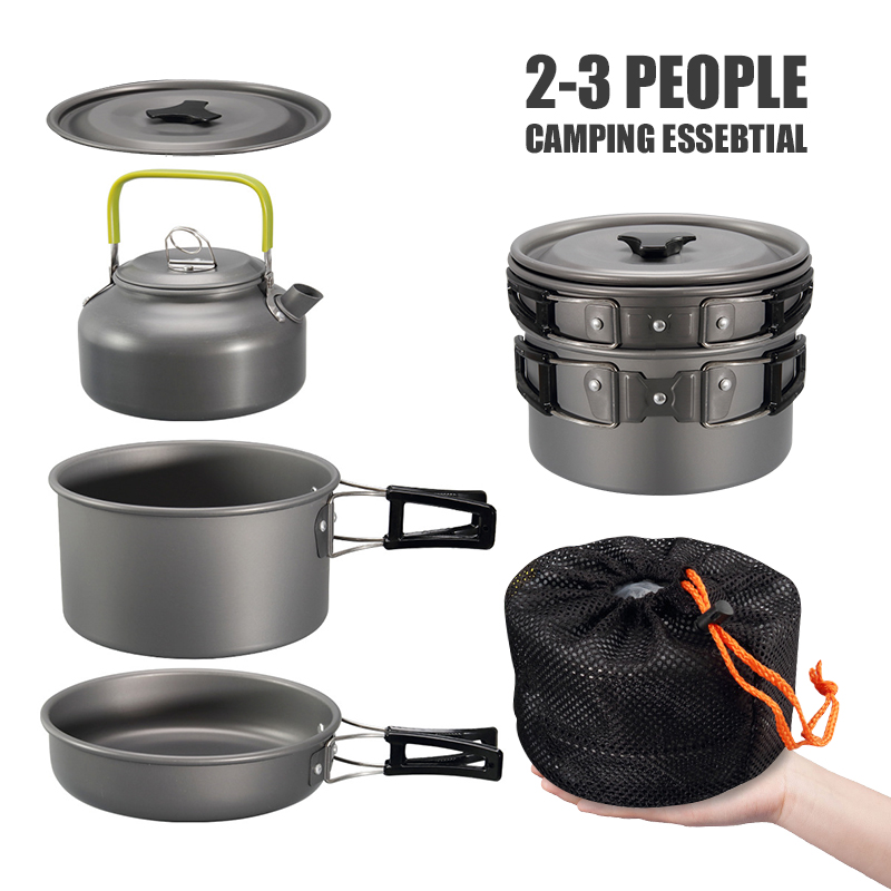 WESTTUNE Camping Cookware Kit  - Camping Cooking Pack recension och pris