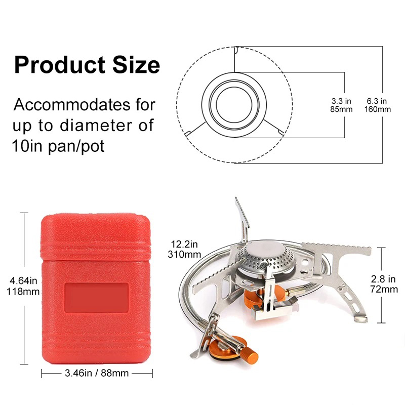 Widesea Ultralight Titanium Ca - Camping Cooking Set Compact recension och pris