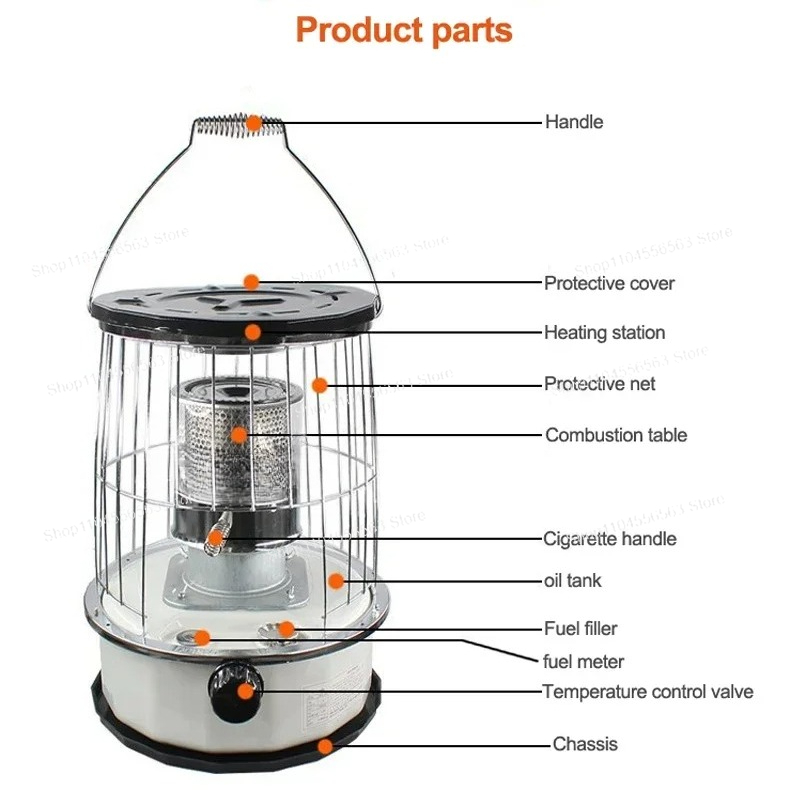 Portable Heater Ice Fishing Ca - Camping Cooking Stove recension och pris