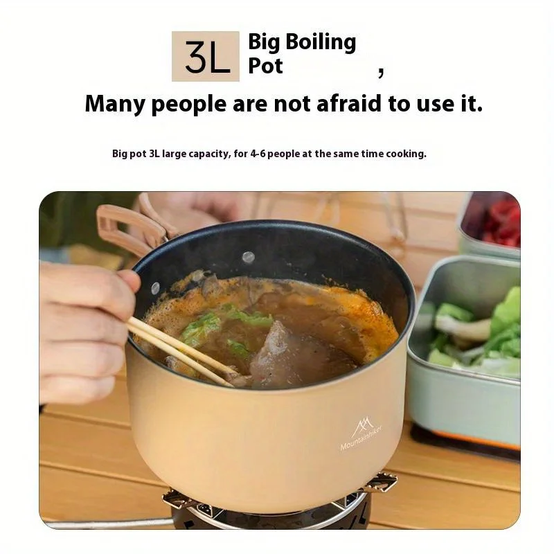 Mountainhiker new set pot kett - Camping Cooking Set Compact recension och pris
