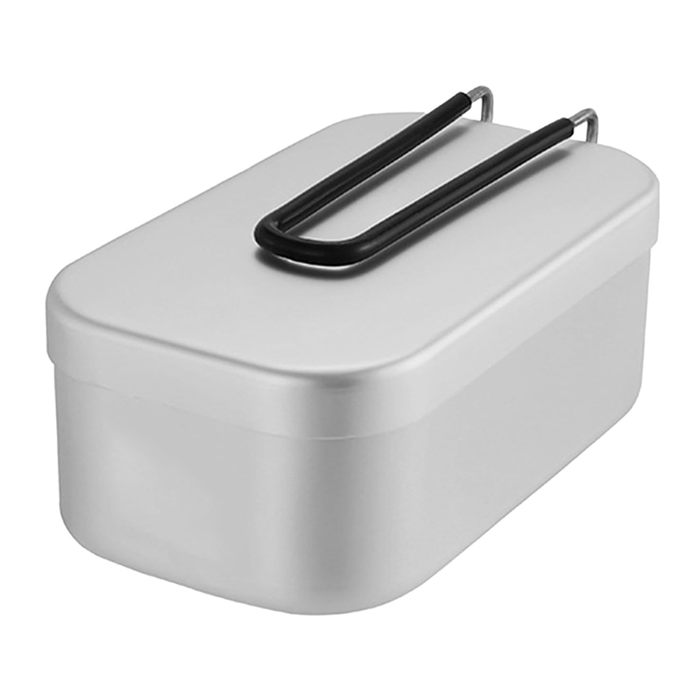 800ML Aluminum Lunch Boxes Out - Camping Cooking Pack recension och pris