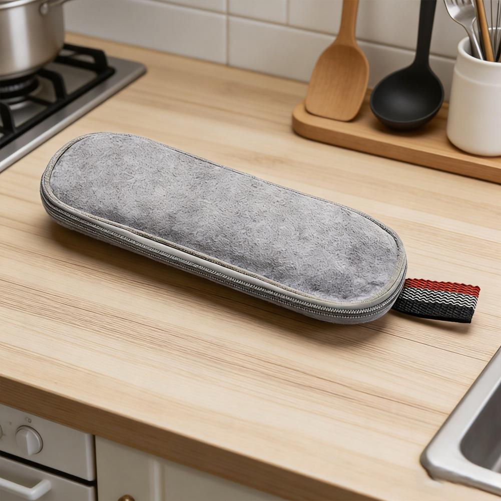 Travel Cutlery Pouch Felt Uten - Camping Cooking Set Compact recension och pris