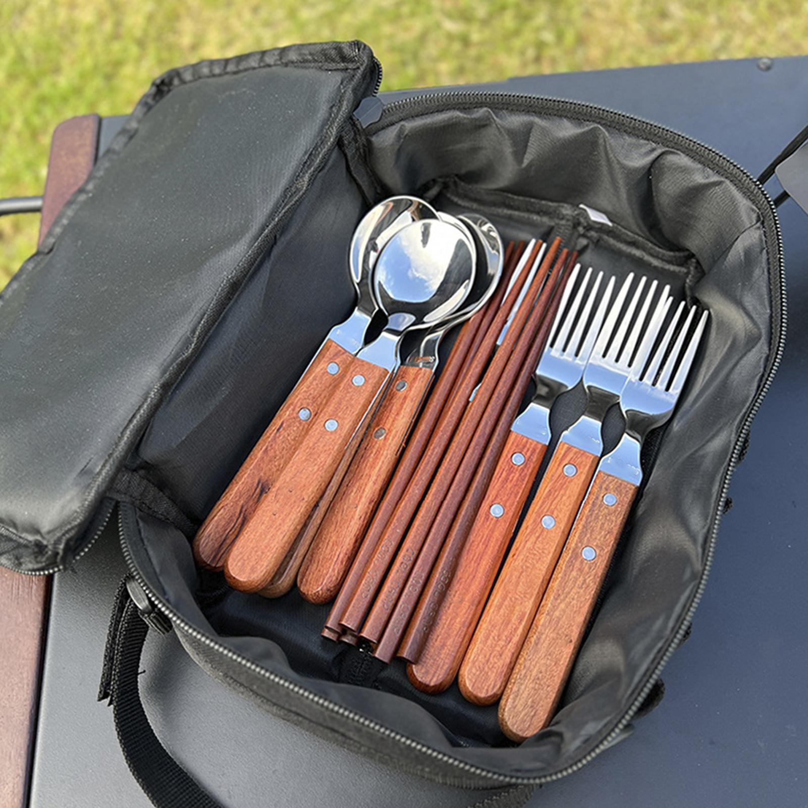Camping Cookware Organizer Cam - Camping Cooking Caddy recension och pris