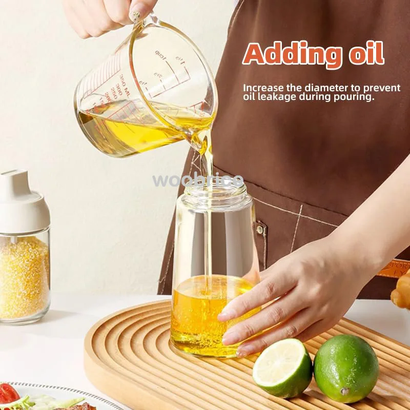 Olive Oil Spray Bottle for Oil - Camping Cooking Oil Container recension och pris