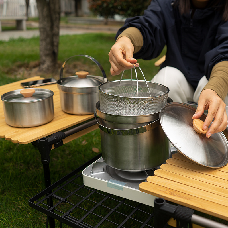 NOBANA Newest Outdoor Stainles - Camping Cooking Pack recension och pris