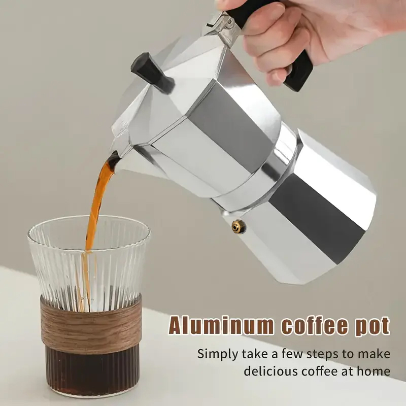 Classic Aluminum Moka Pot 50-3 - Camping Cooking Utilities recension och pris