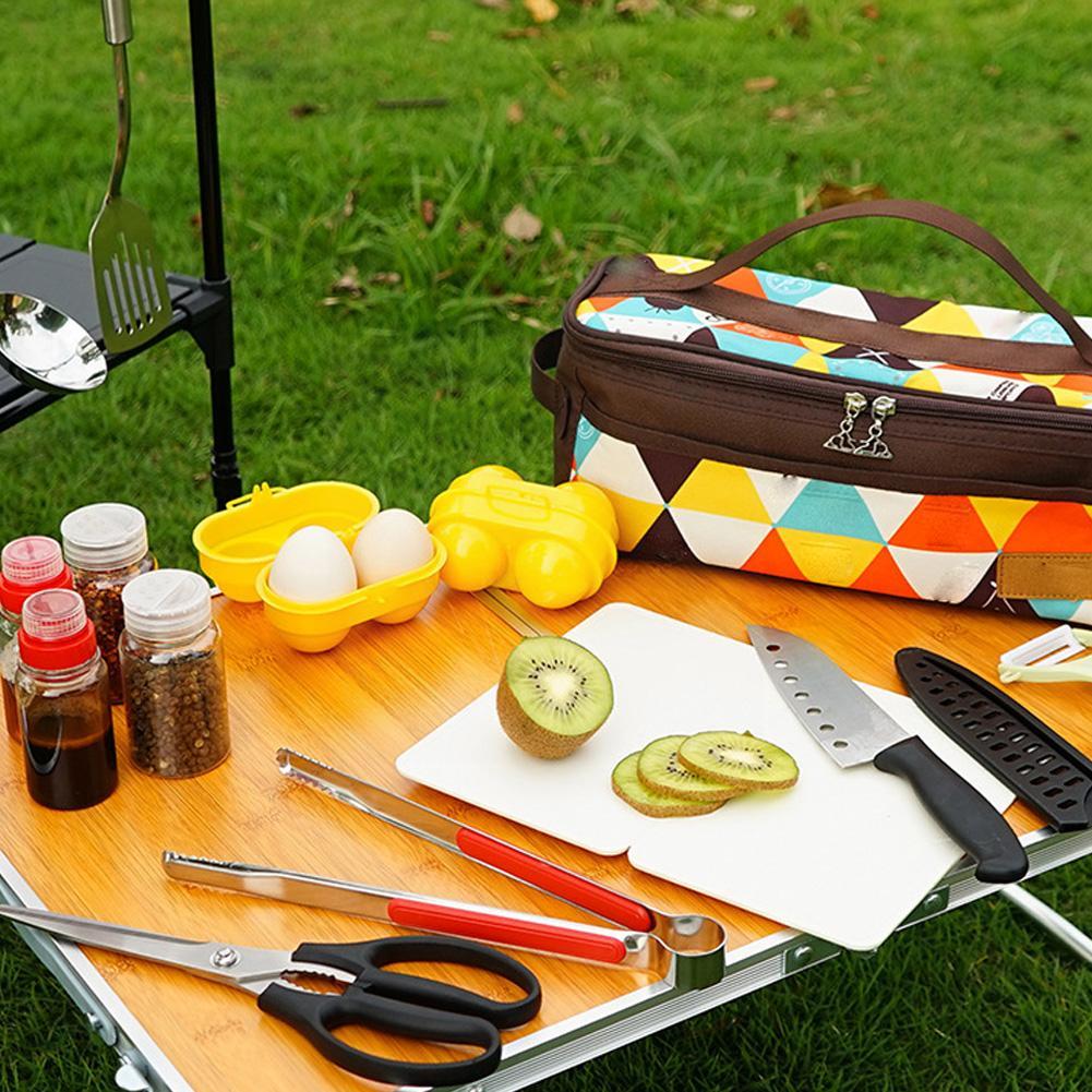 2 Grid Egg Storage Box Contain - Camping Cooking Cover recension och pris