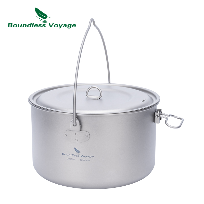 Boundless Voyage Titanium Pot  - Camping Cooking Ware Set recension och pris