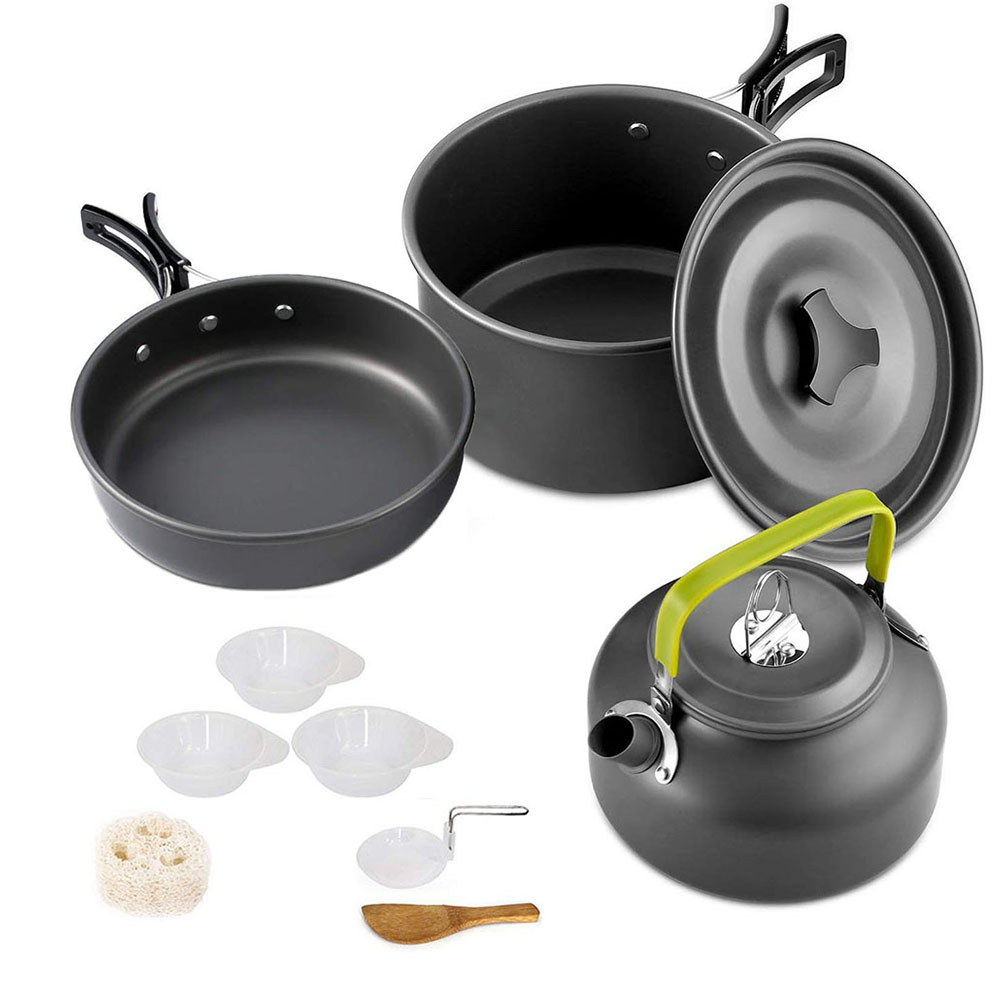 Camping Cookware Set Aluminum  - Camping Cooking Ware Set recension och pris