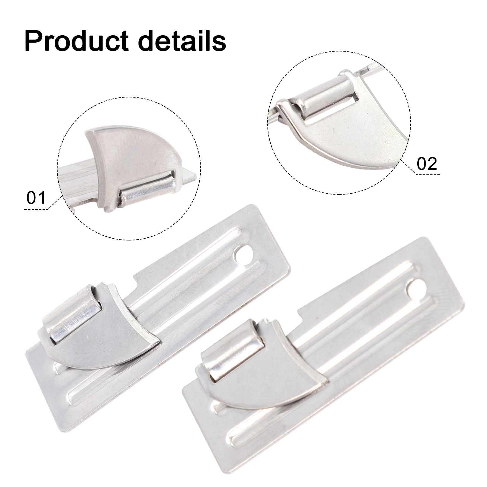 2pcs Stainless Steel Mini Fold - Camping Cooking Utilities recension och pris