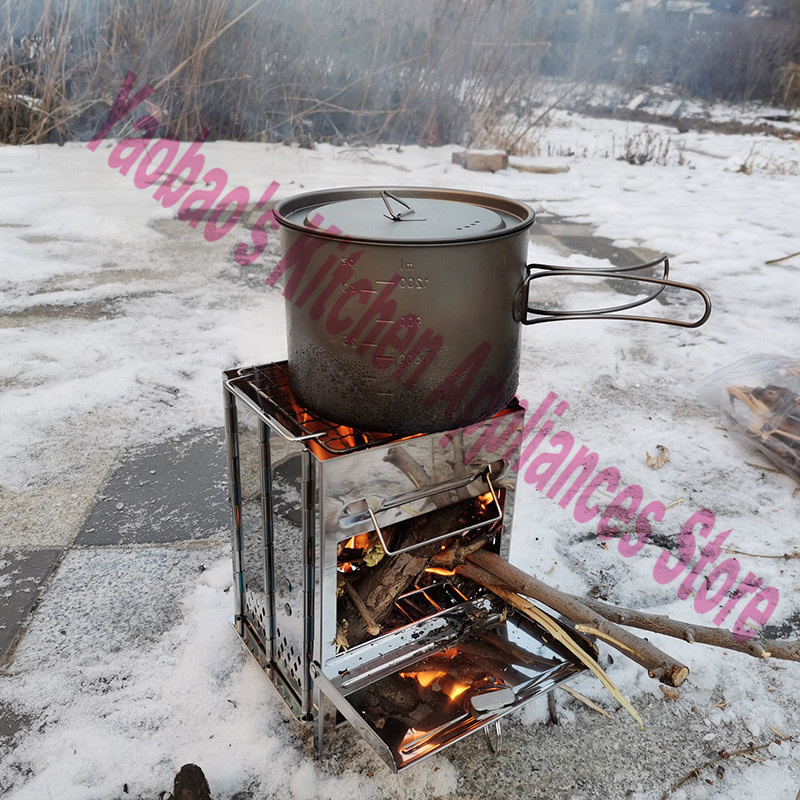 Wood Stove Outdoor Camping Equ - Camping Cooking Stove recension och pris