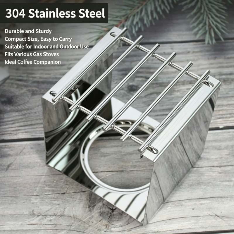 Stainless Steel Square Coffee  - Camping Cooking Utilities recension och pris
