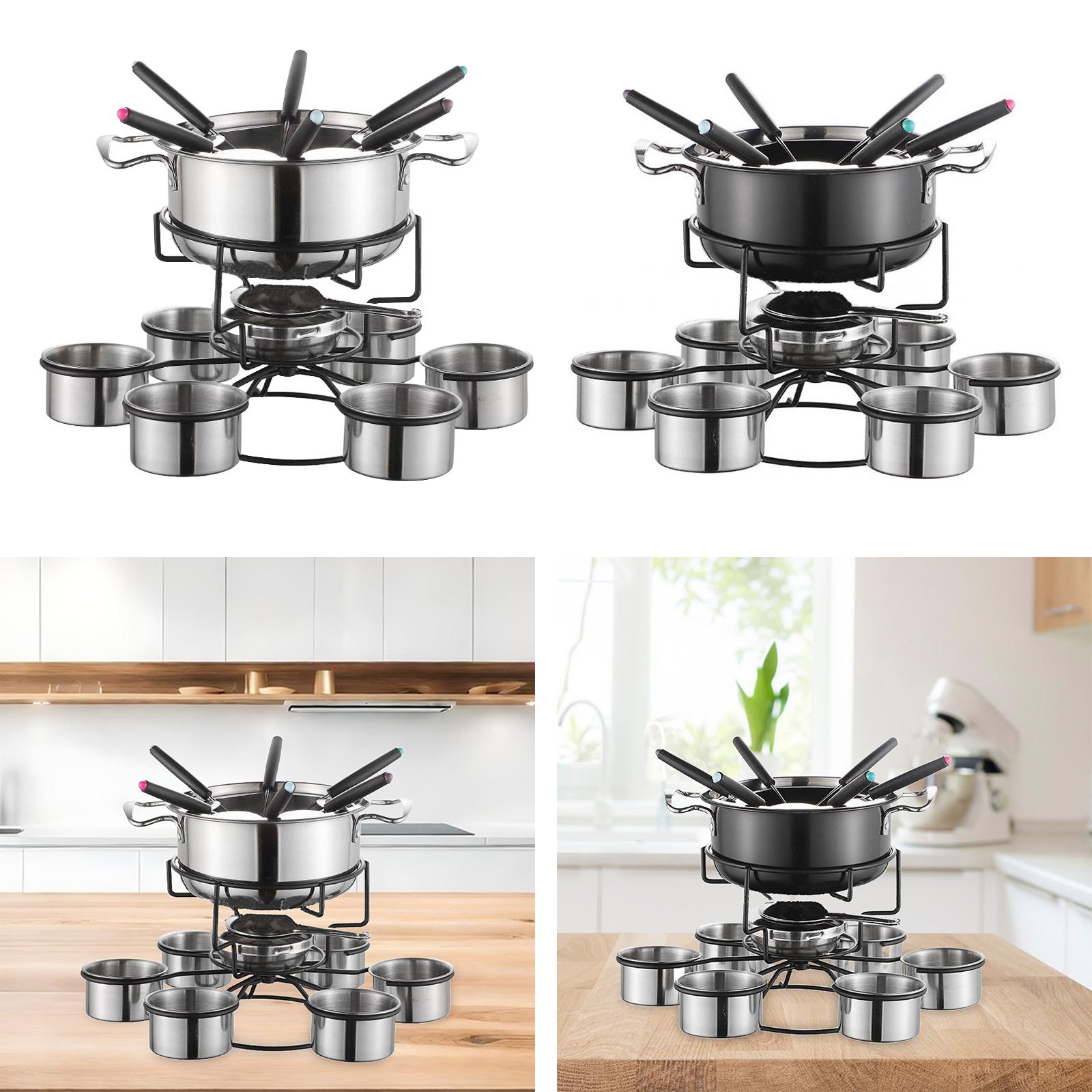 Fondue Pot Set Cooking Stove T - Camping Cooking Stove recension och pris