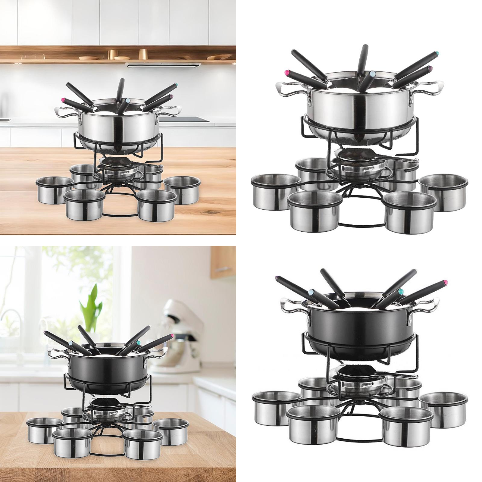 Fondue Pot Set Cooking Stove T - Camping Cooking Stove recension och pris
