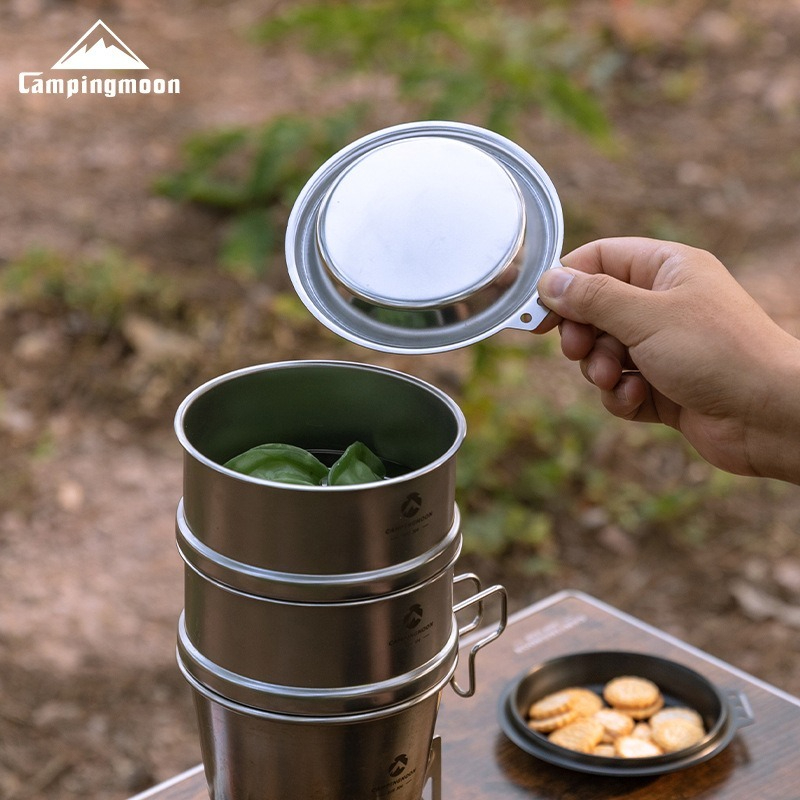 CAMPINGMOON S-SD Stainless Ste - Camping Cooking Snow recension och pris