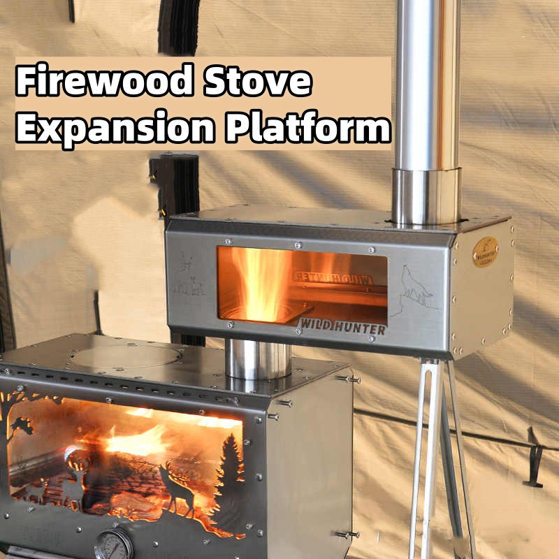 Camping Firewood Stove 2-Side  - Camping Cooking Stove recension och pris