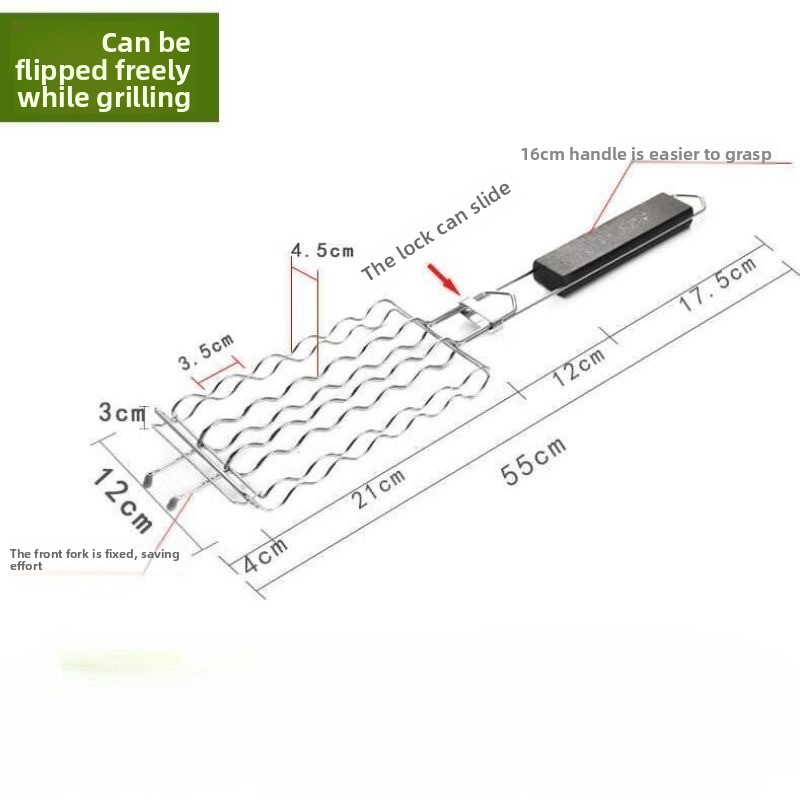 Portable Camping BBQ Grill Com - Camping Cooking Grill recension och pris
