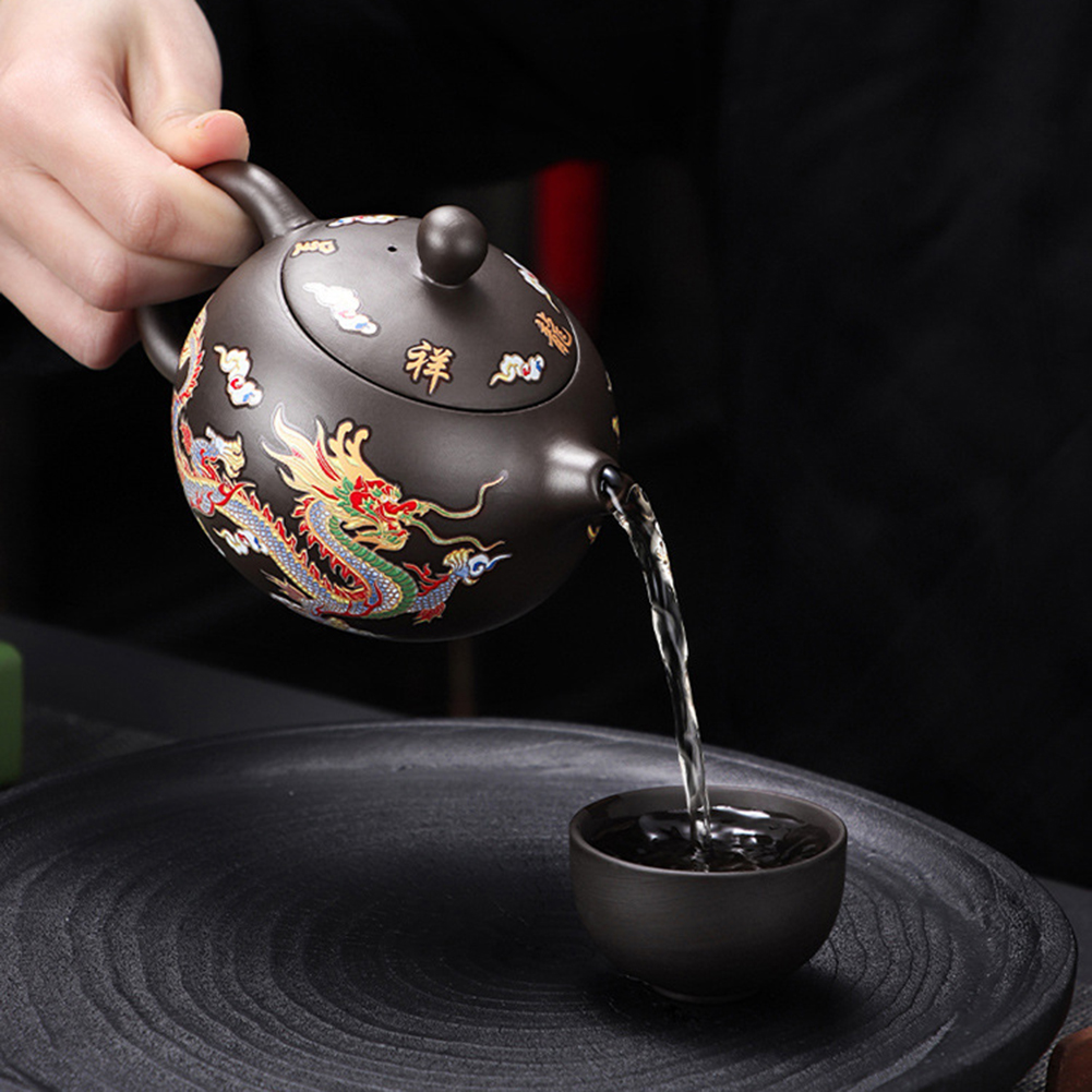 135-350ml Dragon Teapot Chines - Camping Cooking Utilities recension och pris