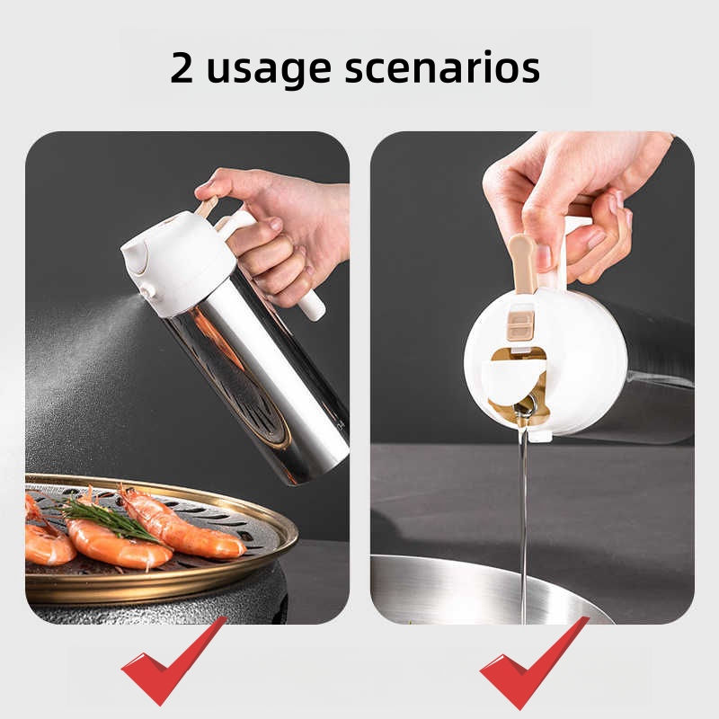 Oil Spray Bottle Kitchen BBQ C - Camping Cooking Oil Container recension och pris