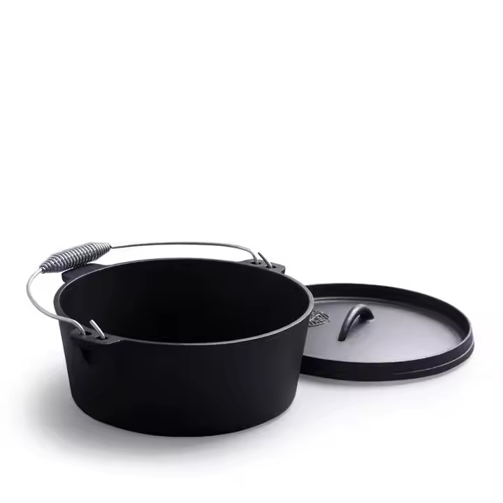 Cast Iron Dutch Pot Uncoated T - Camp Dutch Oven Cast recension och pris