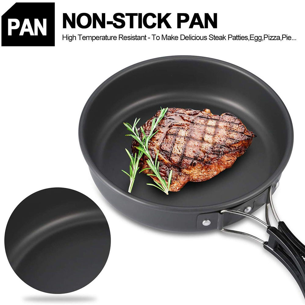 Outdoor Camping Cookware Set M - Camping Cooking Utilities recension och pris